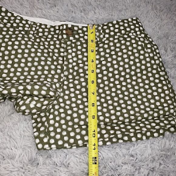 OLD NAVY Olive Green & White Seashell Shorts - Picture 10 of 11